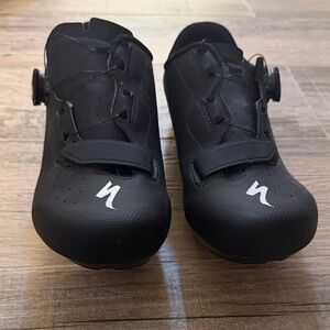 Specialized Torch 1.0 Black Cycling Shoes with Clips